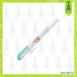 ZEBRA TWIN MILDLINER HIGHLITER LUCKY CHARM GREEN