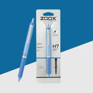 Zoox H7 Liquid Ink Pen - Blue (Pack of 1)